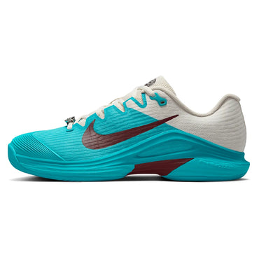 Women`s Vapor 12 PRM Tennis Shoes Dusty Cactus and Dark Team Red NIKE