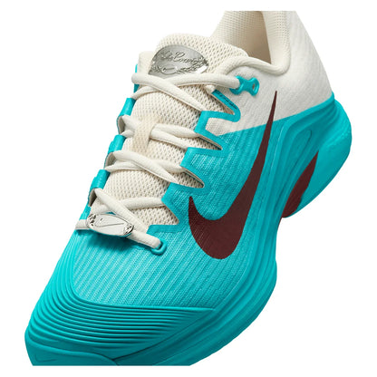 Women`s Vapor 12 PRM Tennis Shoes Dusty Cactus and Dark Team Red NIKE