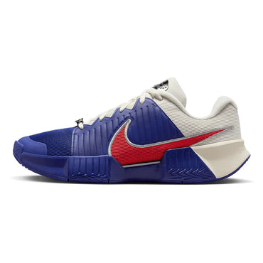 Men`s GP Challenge Pro Tennis Shoes Deep Night and Light Crimson NIKE