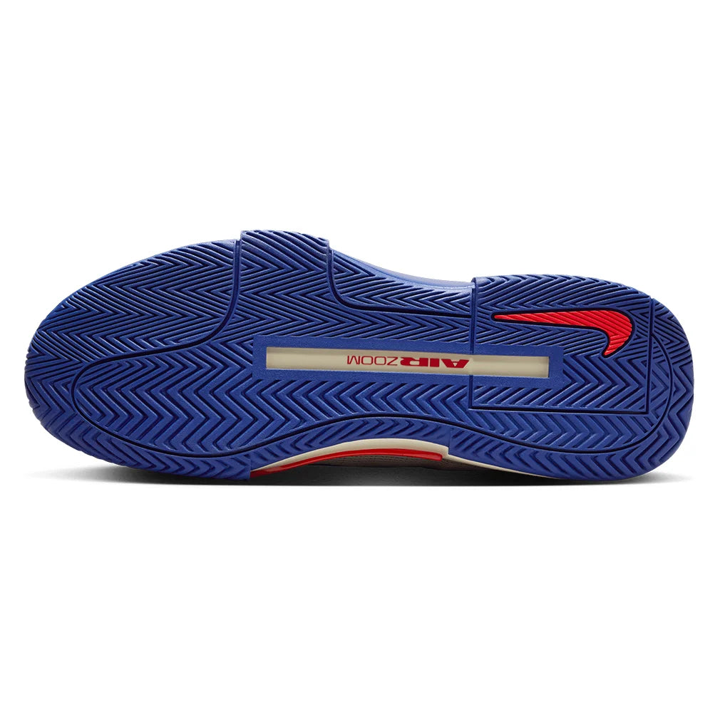 Men`s GP Challenge 1 PRM Tennis Shoes Deep Night and Light Crimson NIKE