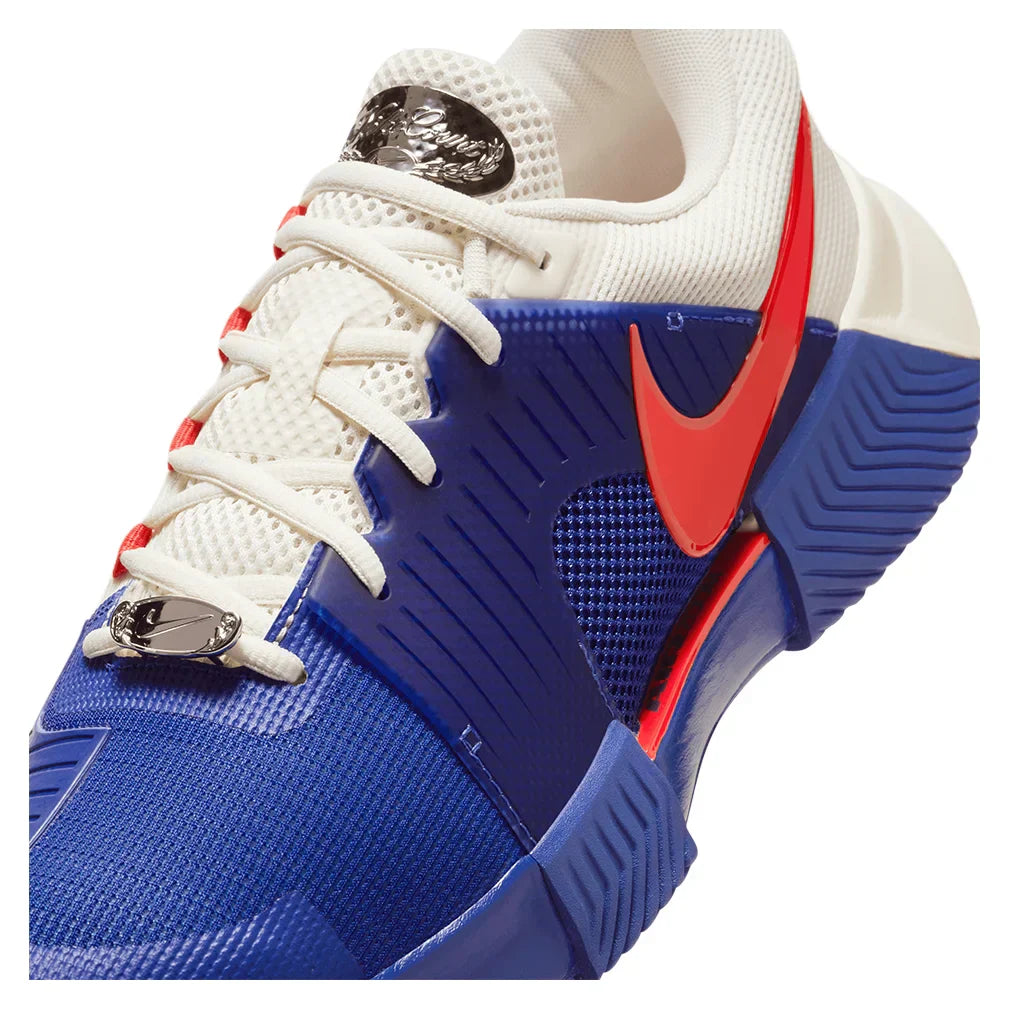 Men`s GP Challenge 1 PRM Tennis Shoes Deep Night and Light Crimson NIKE