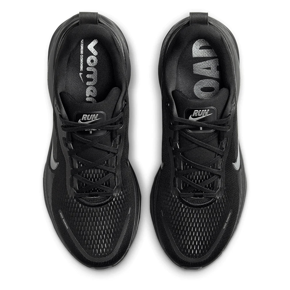 Men`s Vomero 18 Running Shoes Black NIKE
