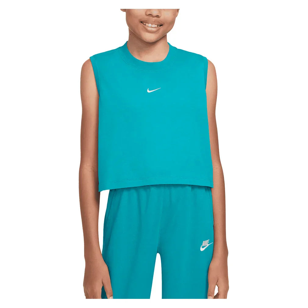 Girls` Sportswear Tank Dusty Cactus NIKE XS DUSTY_CACTUS