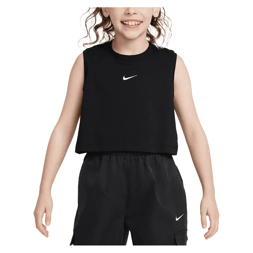 Girls` Sportswear Tank NIKE XS BLACK/ANTHRACITE