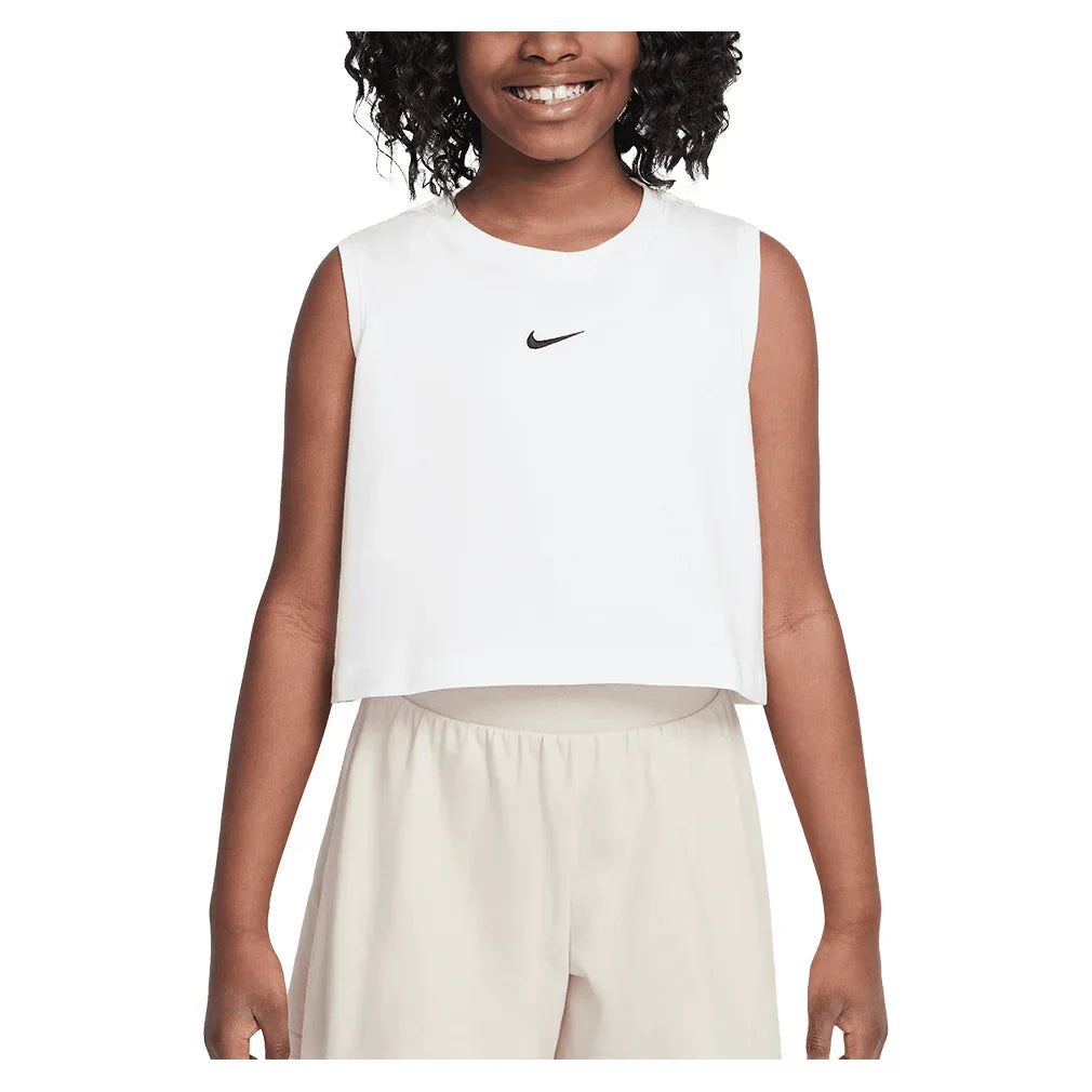 Girls` Sportswear Tank NIKE XS WHITE/WHITE