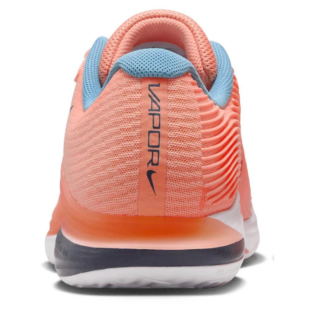 Men`s Zoom Vapor 12 Clay Tennis Shoes Apricot Agate and Obsidian NIKE