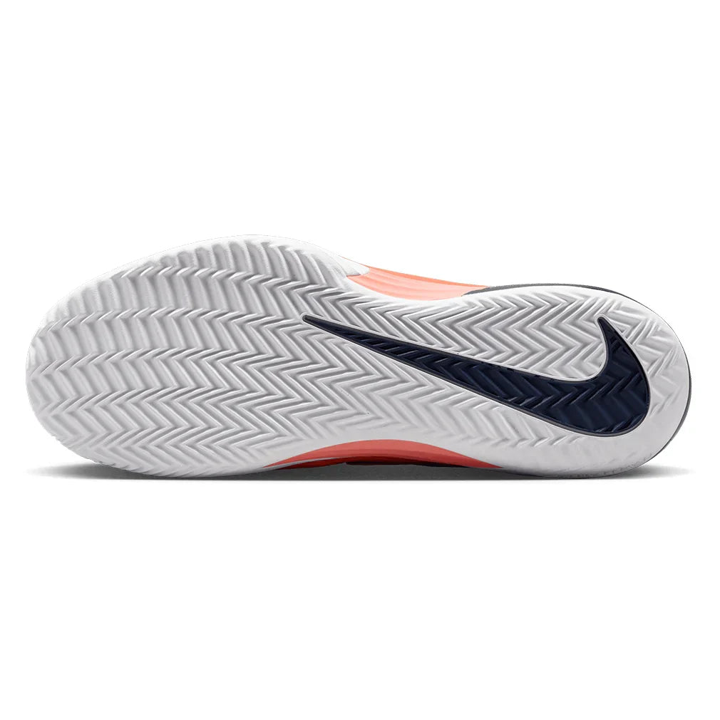 Men`s Zoom Vapor 12 Clay Tennis Shoes Apricot Agate and Obsidian NIKE