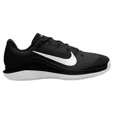 Women`s Vapor 12 Clay Tennis Shoes Black and White NIKE