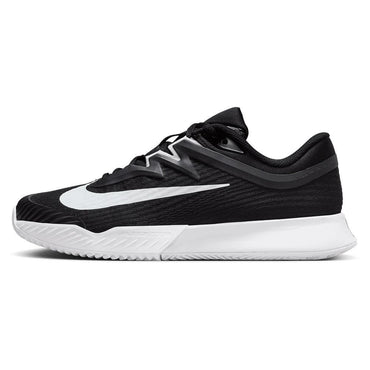 Women`s Zoom Vapor Pro 3 Clay Tennis Shoes Black and White NIKE