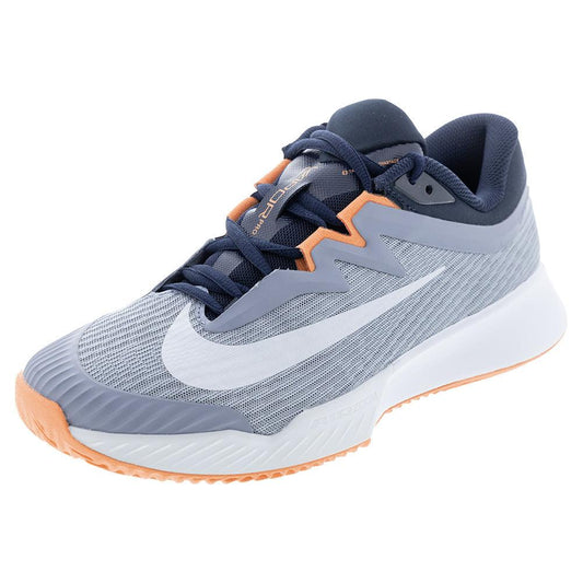Mens Zoom Vapor Pro 3 Clay Tennis Shoes Ashlen Slate and Obsidian NIKE 6 Grey