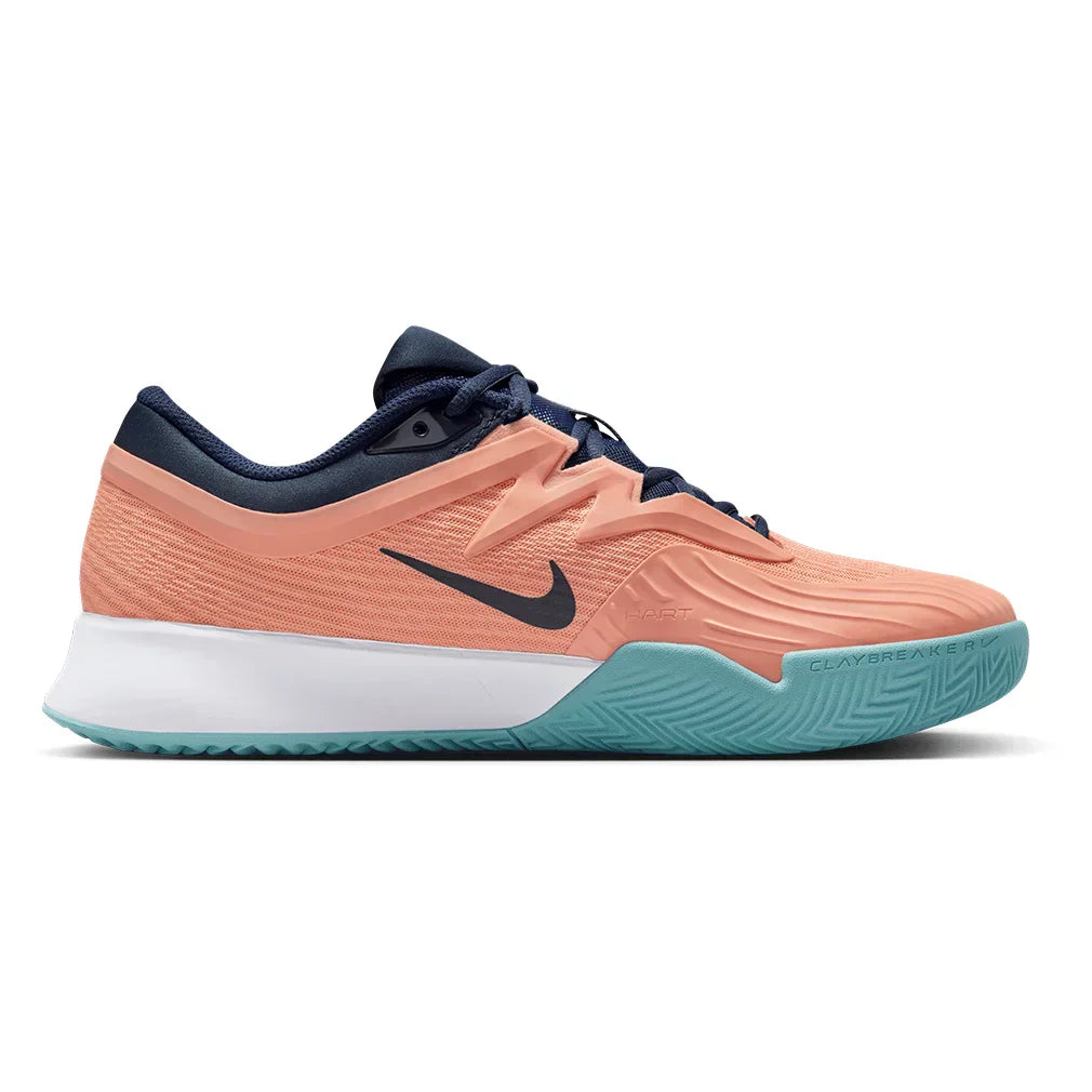 Men`s Zoom Vapor Pro 3 Clay Tennis Shoes Apricot Agate and Obsidian NIKE