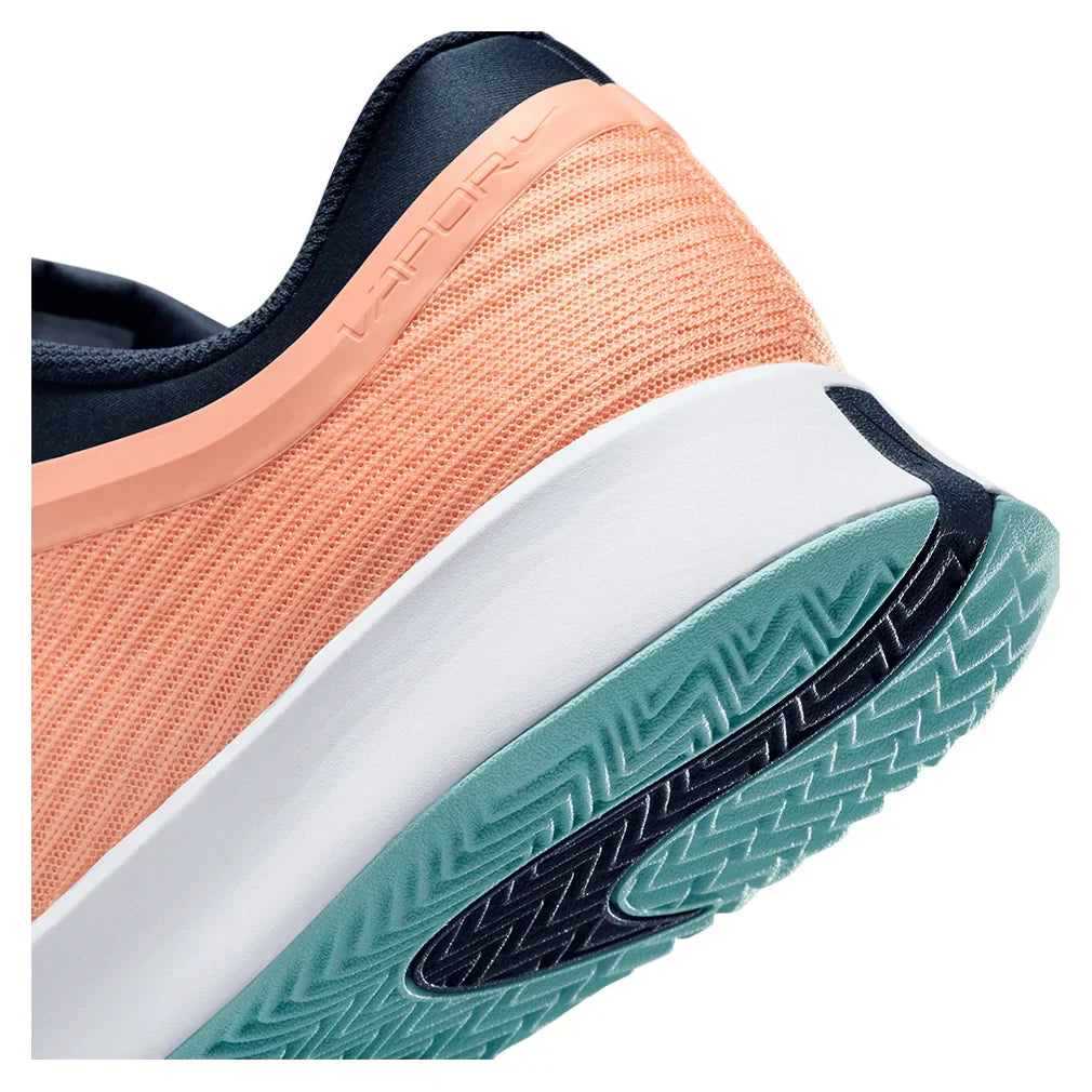 Men`s Zoom Vapor Pro 3 Clay Tennis Shoes Apricot Agate and Obsidian NIKE