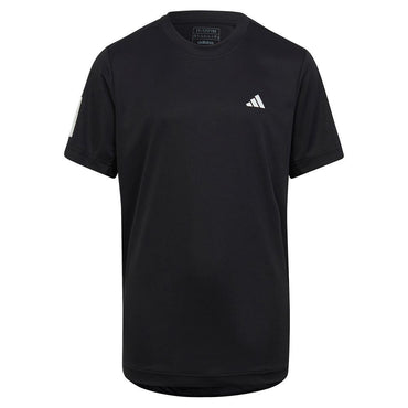 Boys' Club 3-Stripe Tennis T-Shirt Black Flash Apparel Sale ADIDAS S