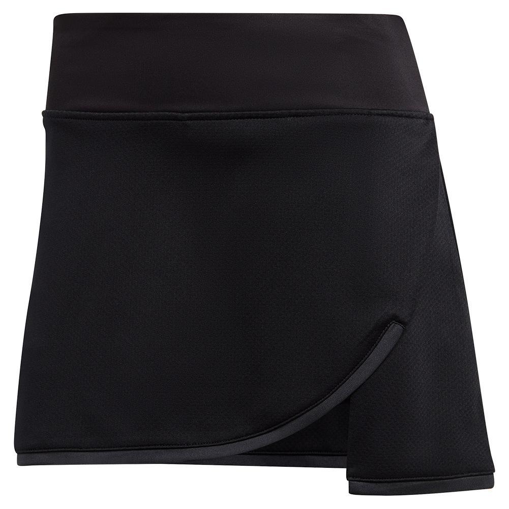 Women's Club Tall Tennis Skort Black Womens Apparel ADIDAS