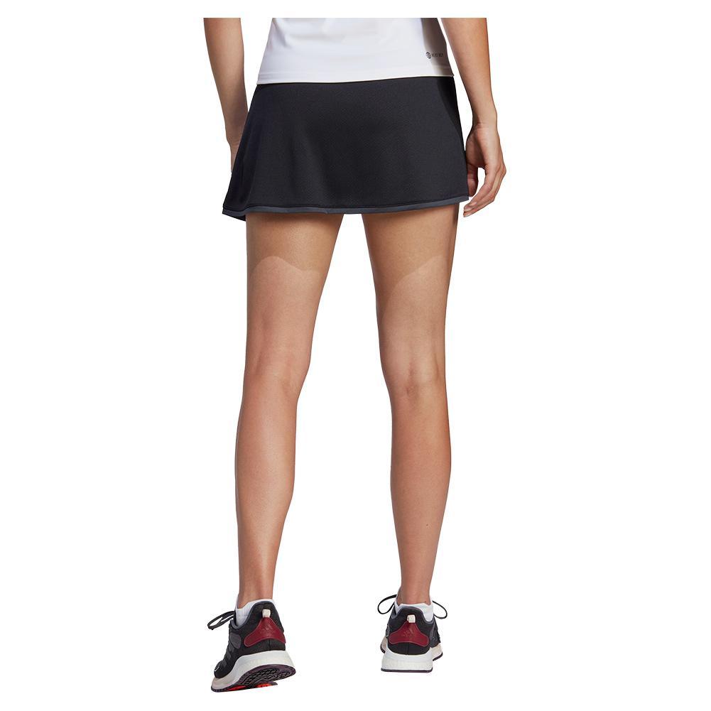 Women's Club Tall Tennis Skort Black Womens Apparel ADIDAS