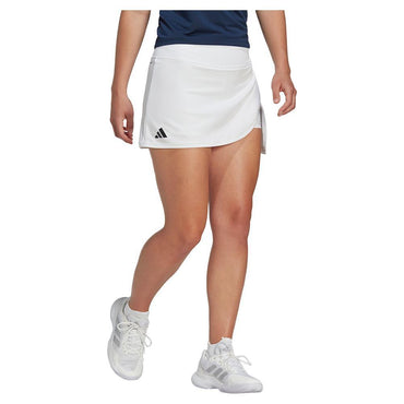 Women's Club Tall Tennis Skort White Womens Apparel ADIDAS M