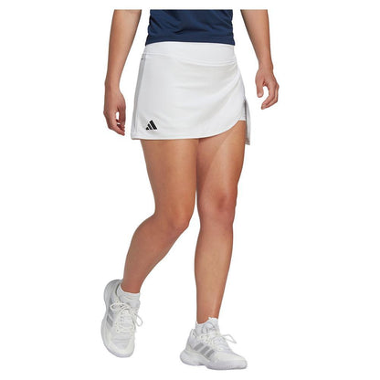 Women's Club Tall Tennis Skort White Womens Apparel ADIDAS M