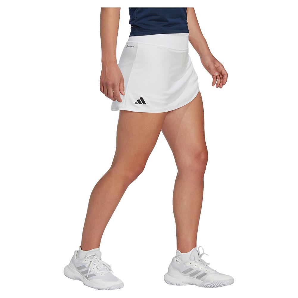 Women's Club Tall Tennis Skort White Womens Apparel ADIDAS