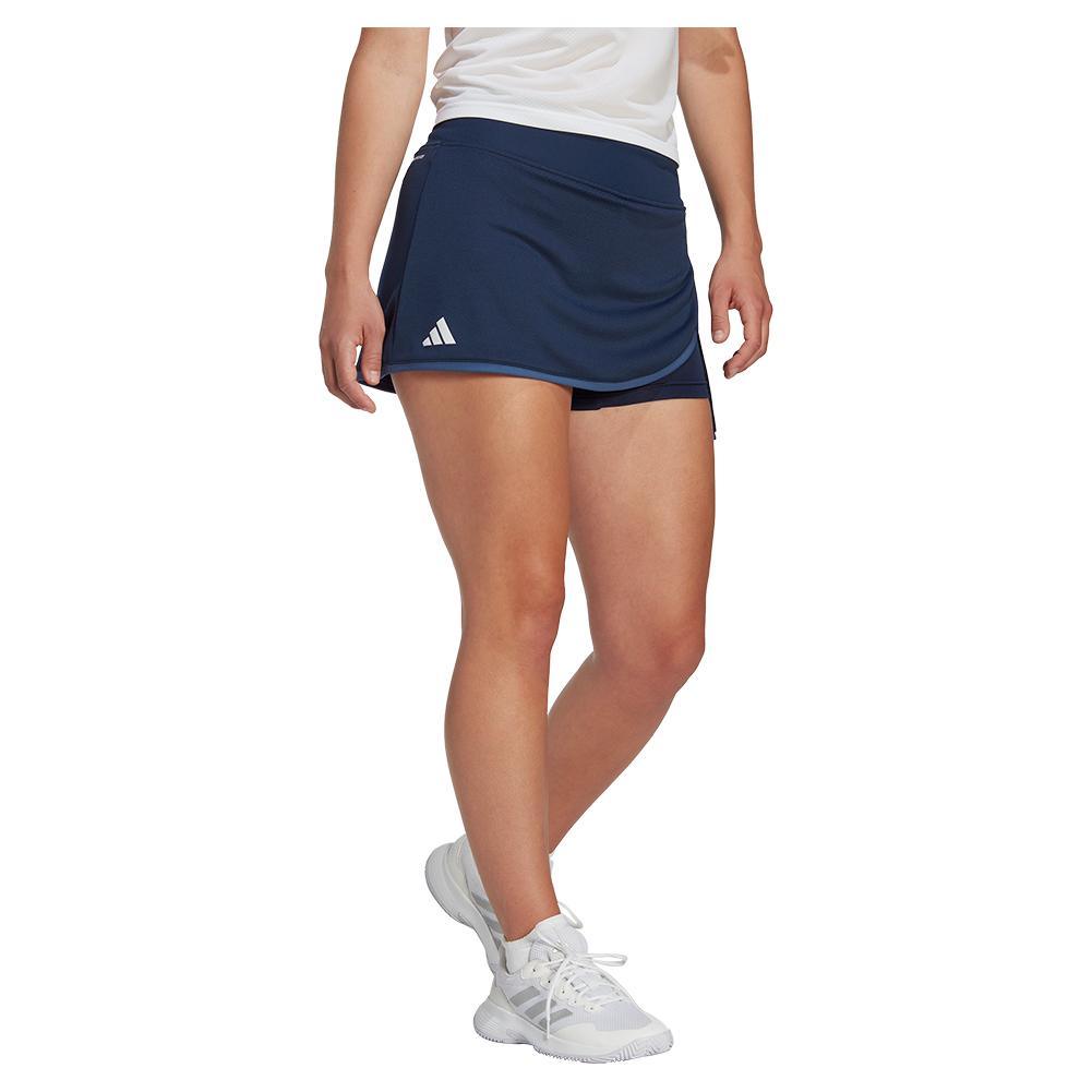 Women's Club Tall Tennis Skort Collegiate Navy Womens Apparel ADIDAS M