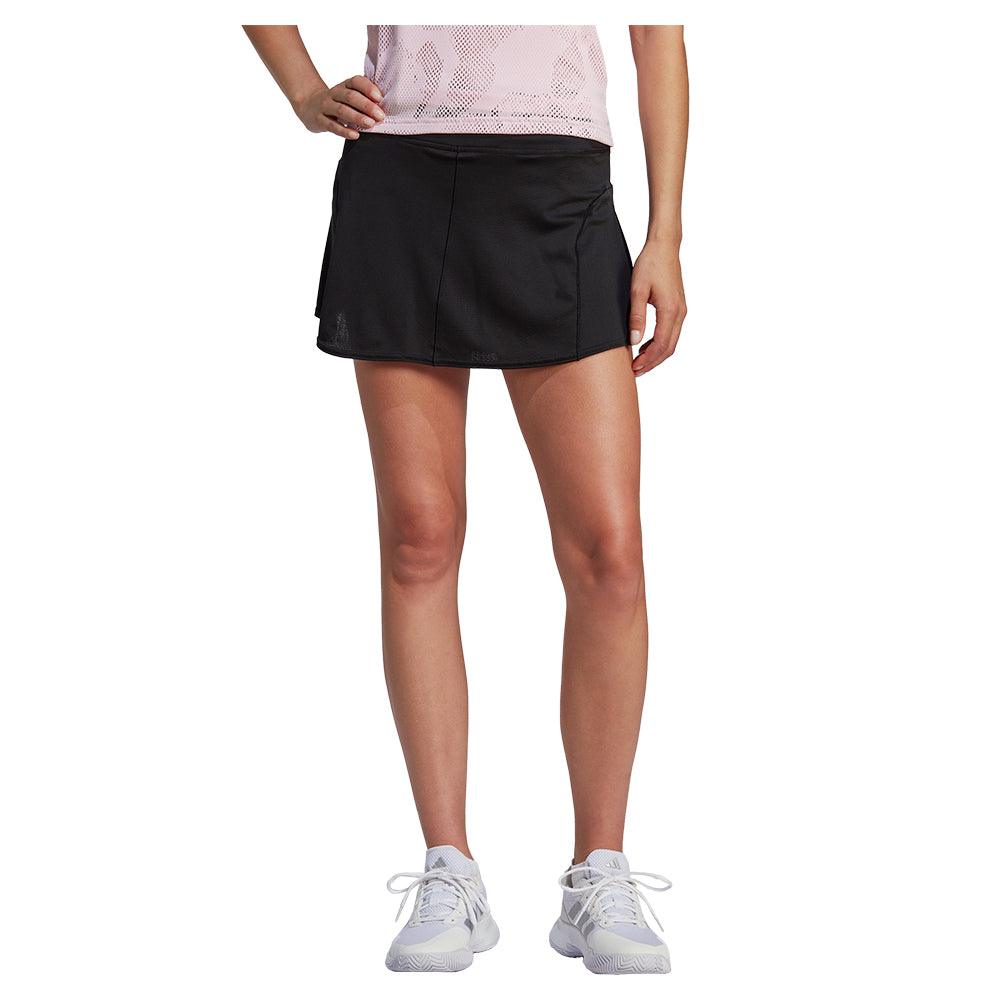 Women's Match 13 Inch Tennis Skort Black Womens Apparel ADIDAS S