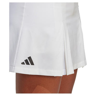 Women's Club Pleated Tennis Skort White Womens Apparel ADIDAS S