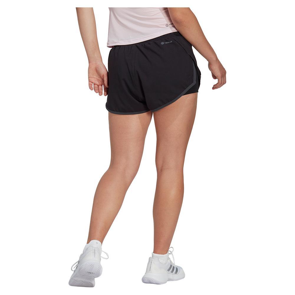 Women's Club Tennis Shorts Black Womens Apparel ADIDAS