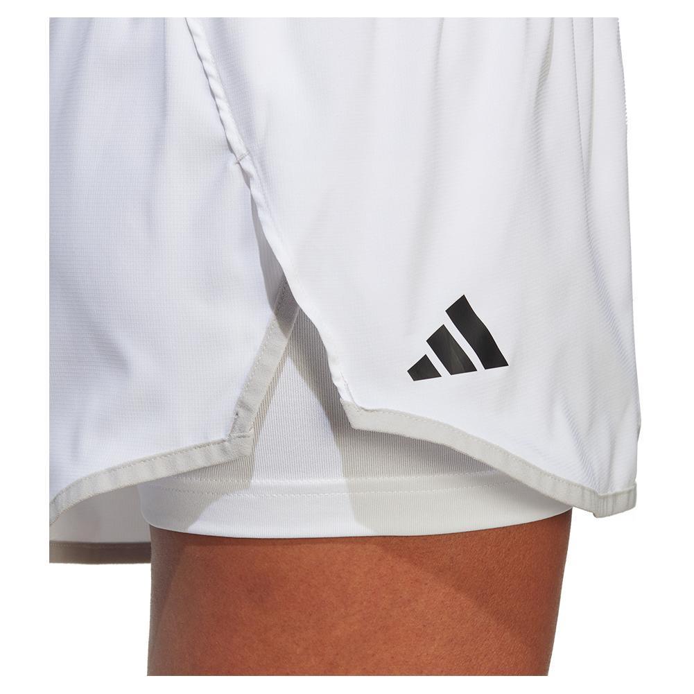 Women's Club Tennis Shorts White Womens Apparel ADIDAS