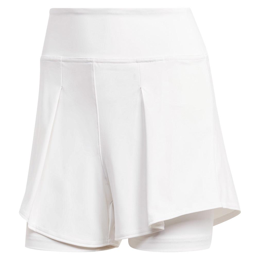 Women`s Match Tennis Shorts White WOMENS APPAREL ADIDAS White S