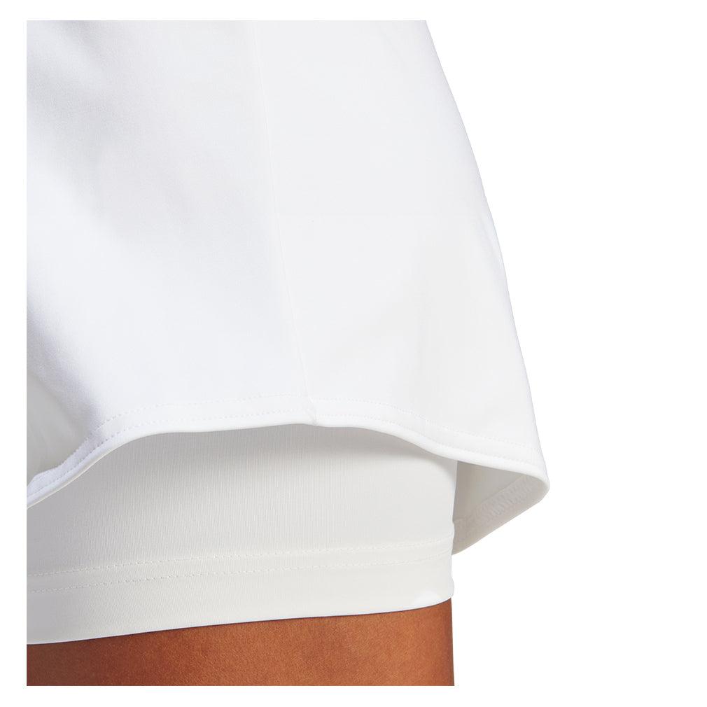Women's Match Tennis Shorts White Womens Apparel ADIDAS