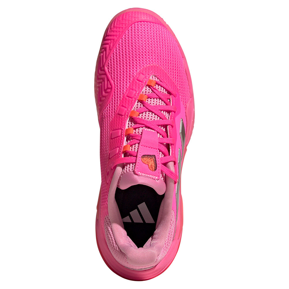 Women`s Barricade 13 Tennis Shoes Lucid Pink and Bliss Pink ADIDAS