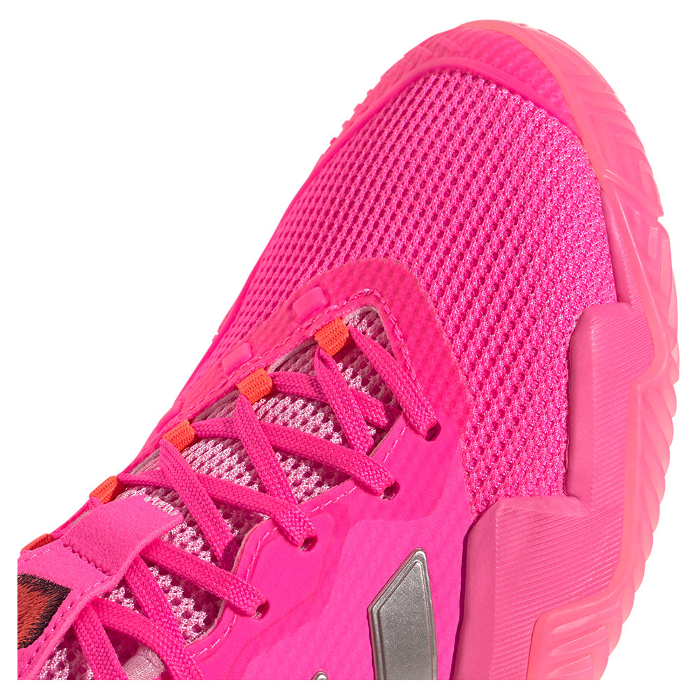 Women`s Barricade 13 Tennis Shoes Lucid Pink and Bliss Pink ADIDAS