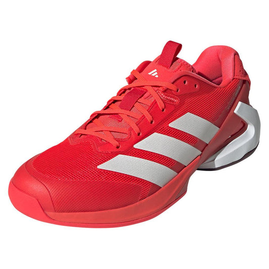 Men`s Adizero Ubersonic 5 Tennis Shoes Lucid Red and Zero Metallic ADIDAS 6.5 Red