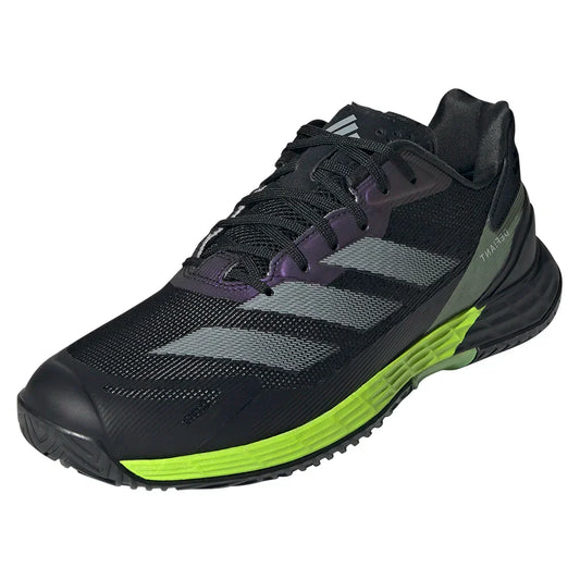 Men`s Defiant Speed 2 Tennis Shoes Lucid Lemon and Core Black ADIDAS 6.5 Yellow
