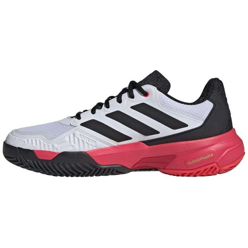 Cargue la imagen en el visor de la galería, ADIDAS COURTJAM Control M White/Black/Red Padel Shoes
