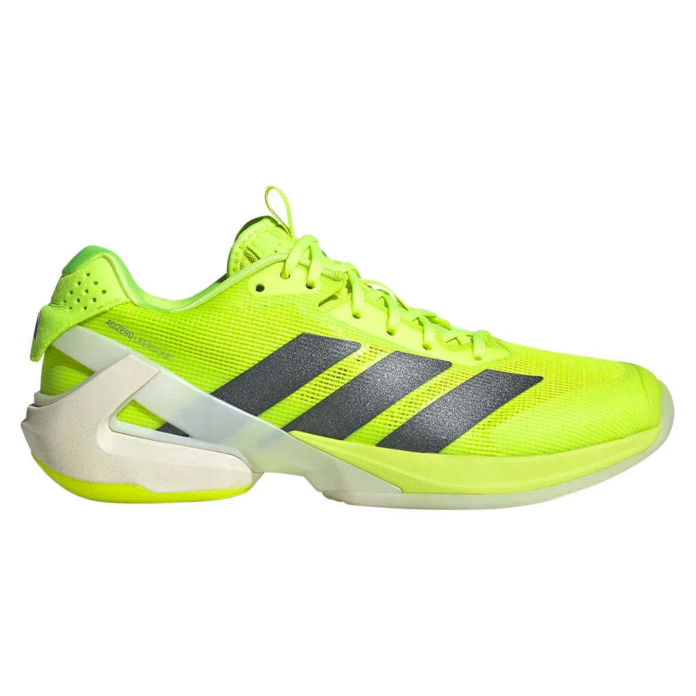 Women`s Adizero Ubersonic 5 Tennis Shoes Lucid Lemon and Powder Yellow ADIDAS