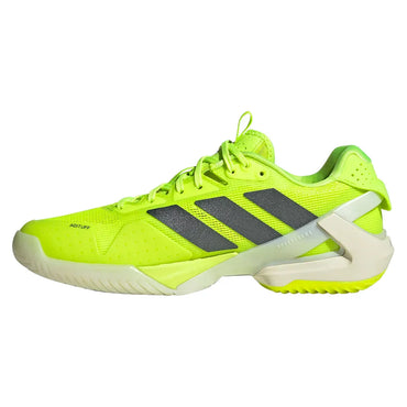 Women`s Adizero Ubersonic 5 Tennis Shoes Lucid Lemon and Powder Yellow ADIDAS