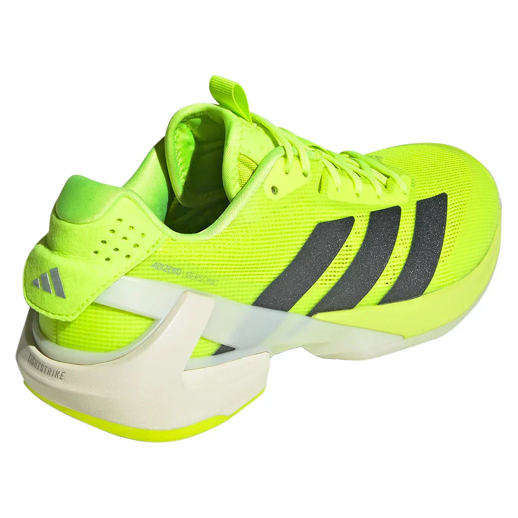Women`s Adizero Ubersonic 5 Tennis Shoes Lucid Lemon and Powder Yellow ADIDAS
