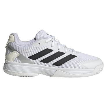 Junior`s Ubersonic Tennis Shoes White and Core Black ADIDAS