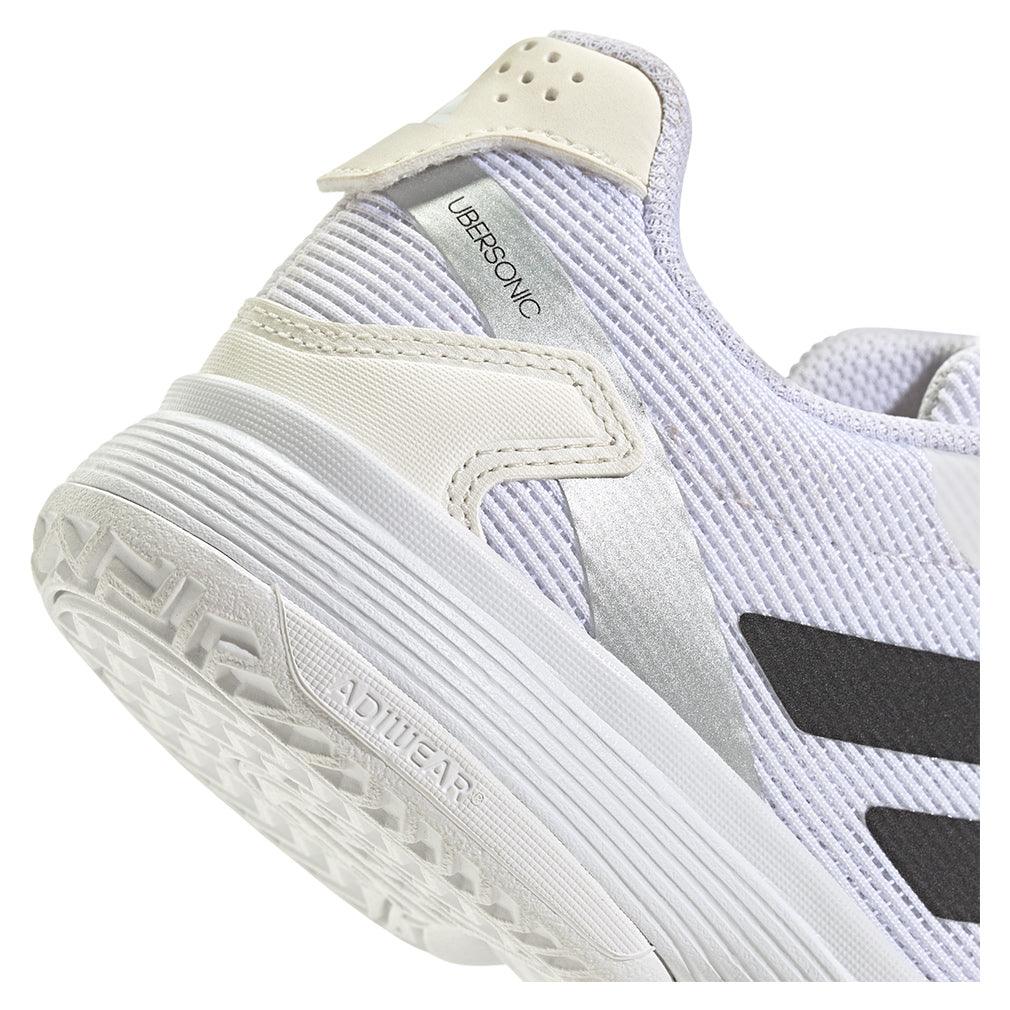 Junior`s Ubersonic Tennis Shoes White and Core Black ADIDAS