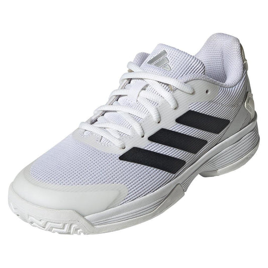 Junior`s Ubersonic Tennis Shoes White and Core Black ADIDAS 1Y