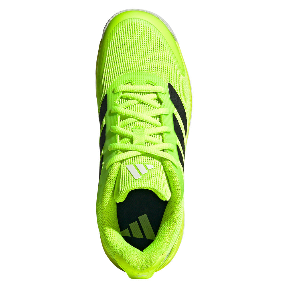 Junior`s Ubersonic Tennis Shoes Lucid Lemon and Core Black ADIDAS