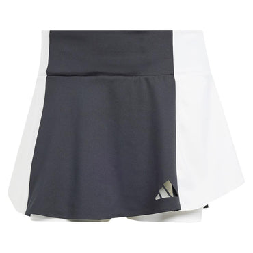 Women's Premium Tennis Skort Black and White Womens Apparel ADIDAS XL