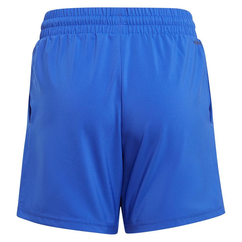 Boys' Club 3 Stripe Tennis Short Lucid Blue Boys Apparel ADIDAS