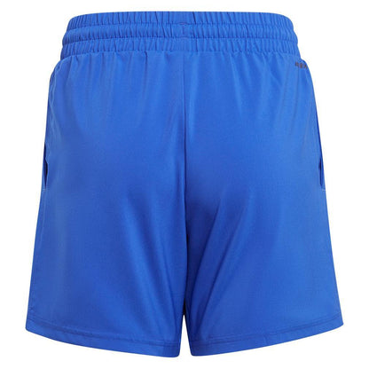 Boys' Club 3 Stripe Tennis Short Lucid Blue Boys Apparel ADIDAS