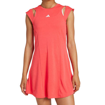 Women`s Climacool Pro Tennis Dress Semi Lucid Red ADIDAS
