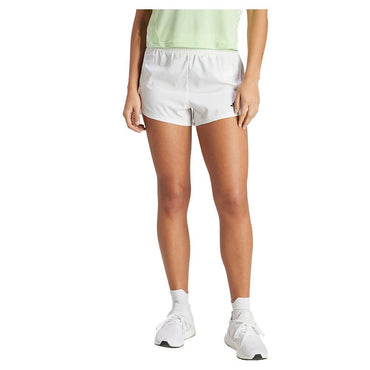 Womens Pacer 3S Woven high Rise Training Shorts White Womens Apparel ADIDAS M