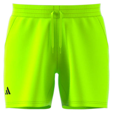 Men`s Ergo 5 inch Tennis Shorts Lucid Lemon MENS APPAREL ADIDAS Yellow S