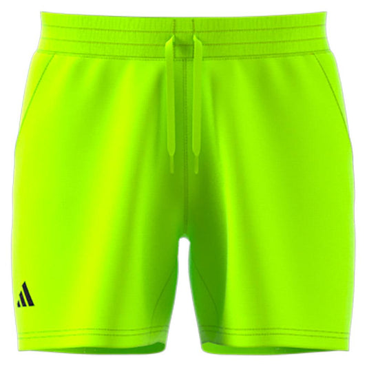 Men`s Ergo 5 inch Tennis Shorts Lucid Lemon MENS APPAREL ADIDAS Yellow S