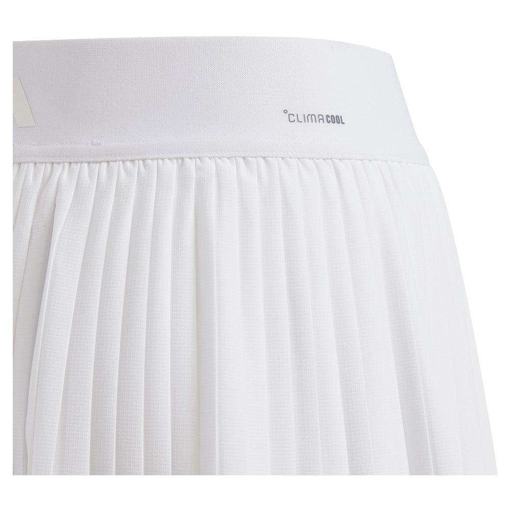 Girls' Club Pleated Tennis Skort White ADIDAS