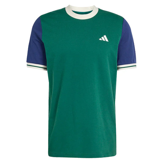 Men`s Heritage Tennis Top Collegiate Green ADIDAS Green XS